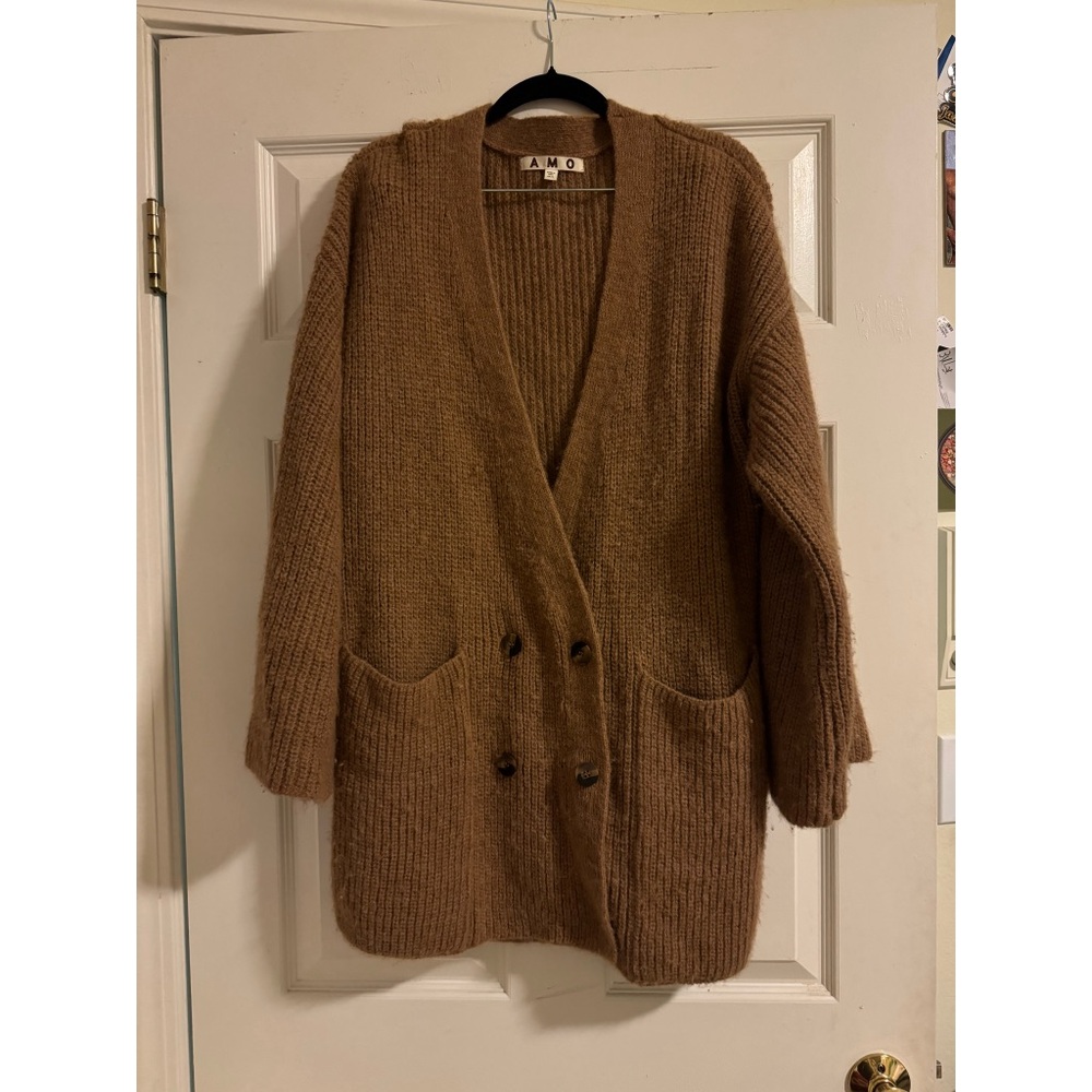 AMO alpaca cardigan